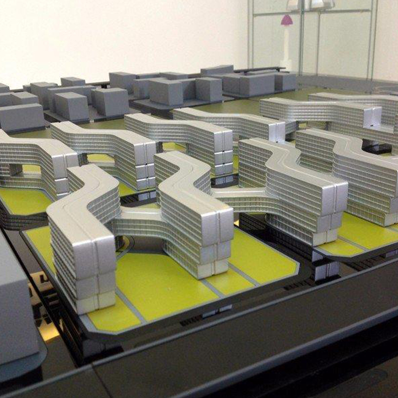 建筑模型3D打印結合數控加工制作