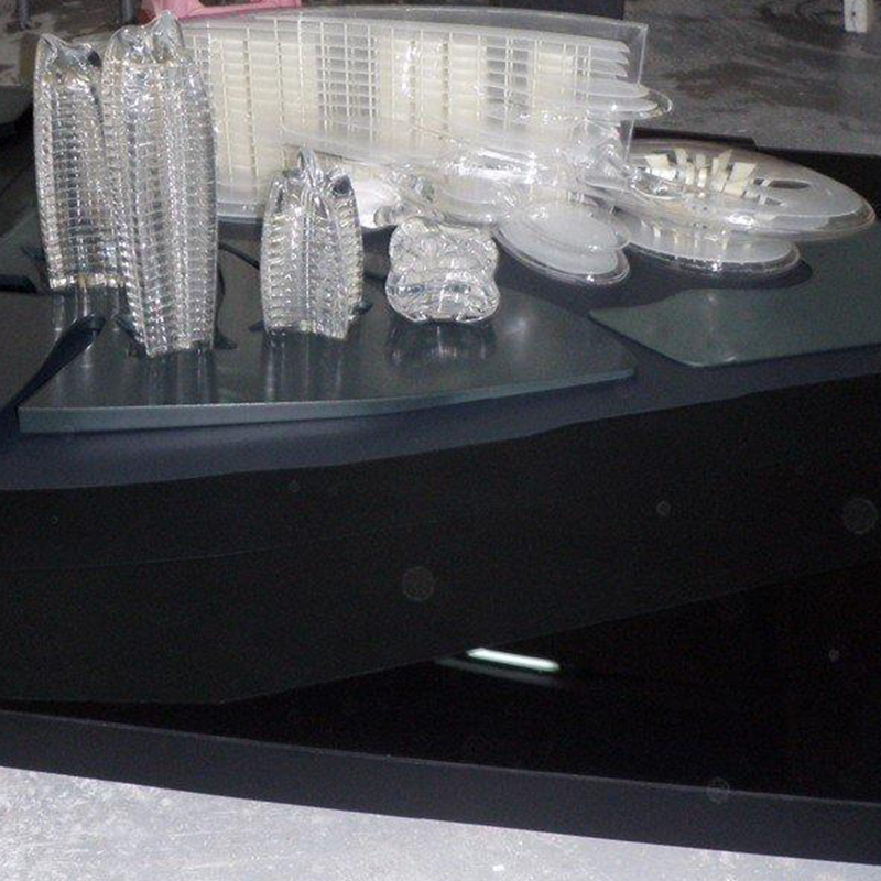 水晶透明樓盤模型城市廣場模型手板